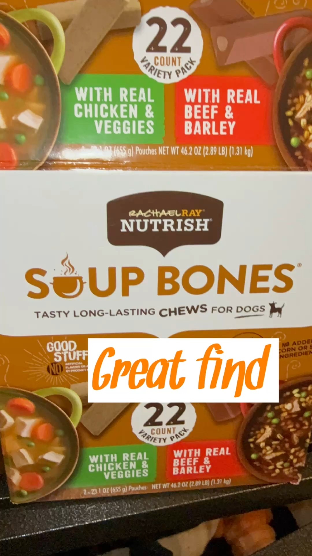 🐾 Treat time just got delicious! 🦴 Your pup will go crazy for Rachael Ray Nutrish Soup Bones — soft, savory, and packed with flavor they’ll drool over! 🤤 Perfect for rewarding good behavior (or just because they’re cute). 💕
#RachaelRayNutrish #DogTreats #HappyPup #PetLovers #AmazonFinds

#LTKPets #LTKGiftGuide #LTKFamily
