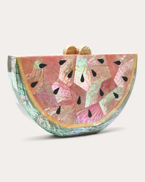 Bora Bora Watermelon Clutch | Olivela