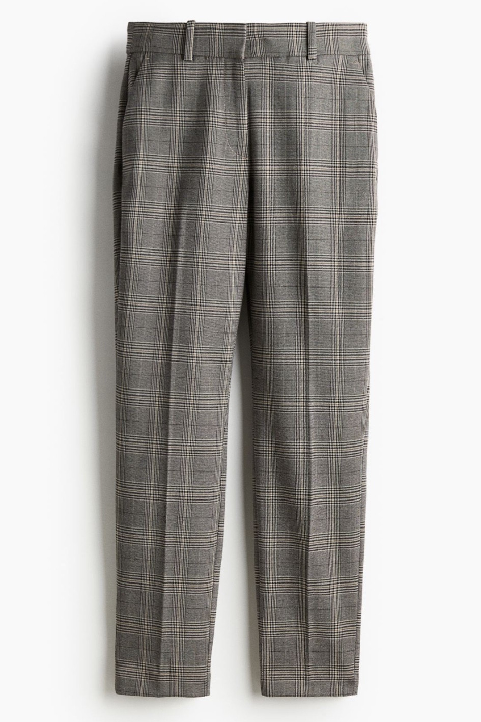 Ankle-length slacks in woven stretch fabric. Regular waist, concealed elasticized waistband, and zip fly with concealed hook-and-eye fastener. Side pockets, mock back pockets, and tapered legs

Slim fit, size way up
I am usually a size 6 pants, I got a 10 in these.

#LTKSaleAlert #LTKFindsUnder50 #LTKStyleTip