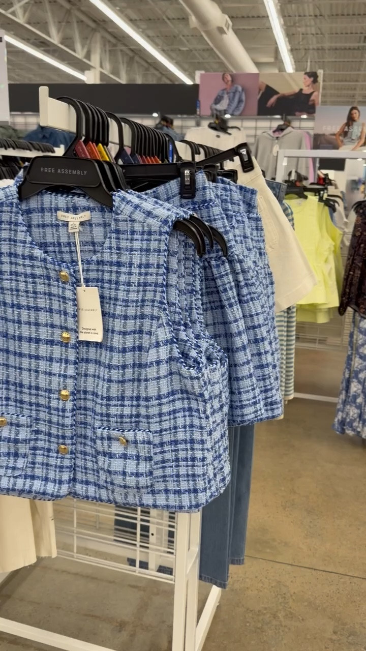 This tweed vest looks so designer-inspired with the gold buttons and structured fit. Perfect layered over a tee, tank, or dress for spring.

Such a chic look for less.

#walmartfinds #walmartfashion #lookforless #springstyle #ltkfinds #ltkstyle

#LTKPetite #LTKmomlife