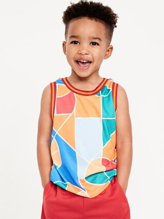 Mesh Graphic Tank Top for Toddler Boys | Old Navy (US)