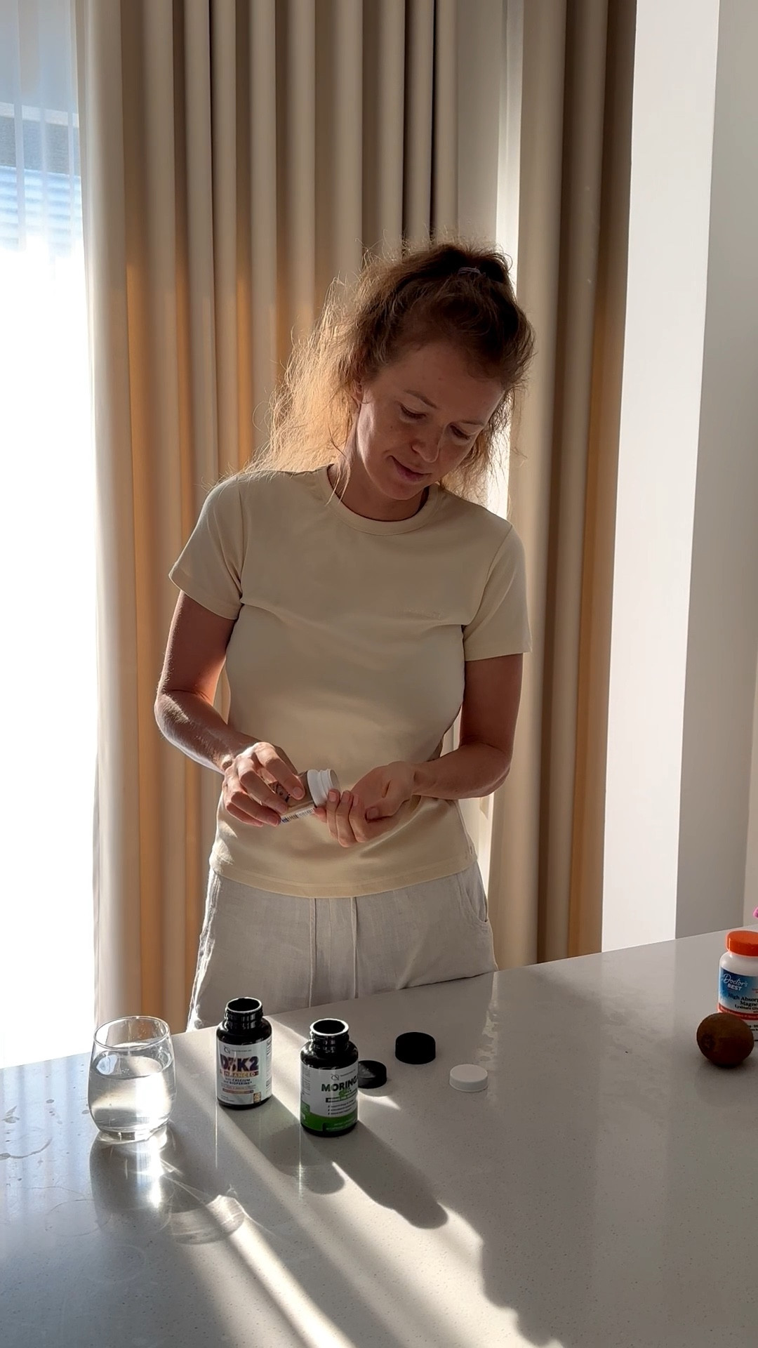 My mornings always start with my supplements from Transfer Point — beta-glucan, moringa, and vitamin D with eco-friendly K2.

It’s the best way to start the day for women —
to support hormonal balance, longevity, and overall health 

#LTKmorningroutine #LTKselfcare #LTKOver40