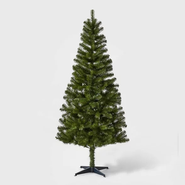 Target/Holiday Shop/Christmas/Christmas Trees‎6ft Unlit Artificial Christmas Tree Alberta Spruc... | Target