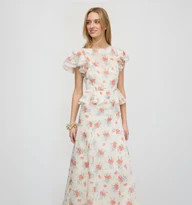 The Halston Dress - Sunburst Blossoms | Hill House Home US