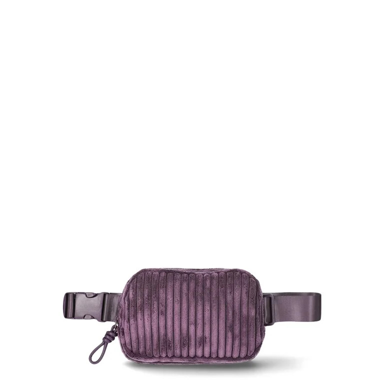 No Boundaries Women's Hands Free Fanny Pack Dark Amethyst | Walmart (US)