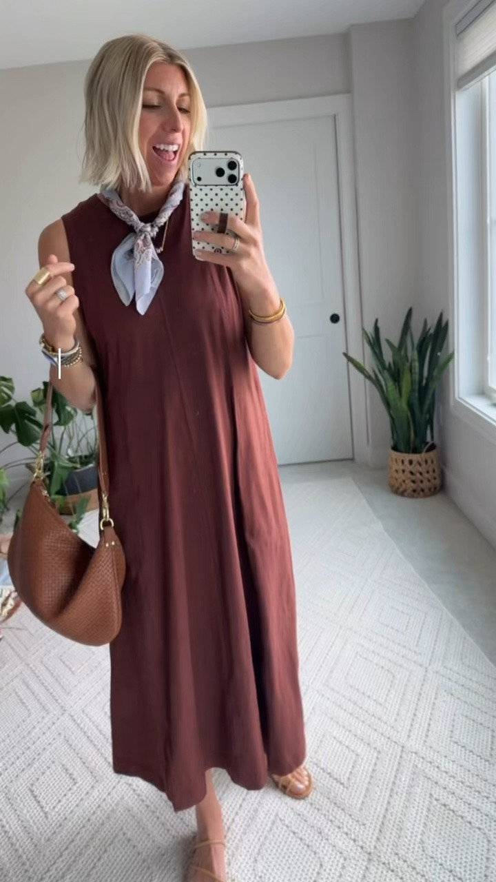 The effortless summer dress! This organic cotton maxi is the do it all dress- from work to vacation and every day it’s so lightweight and comfy. It fits true to size.

#LTKSeasonal #LTKOver40 #LTKootd
