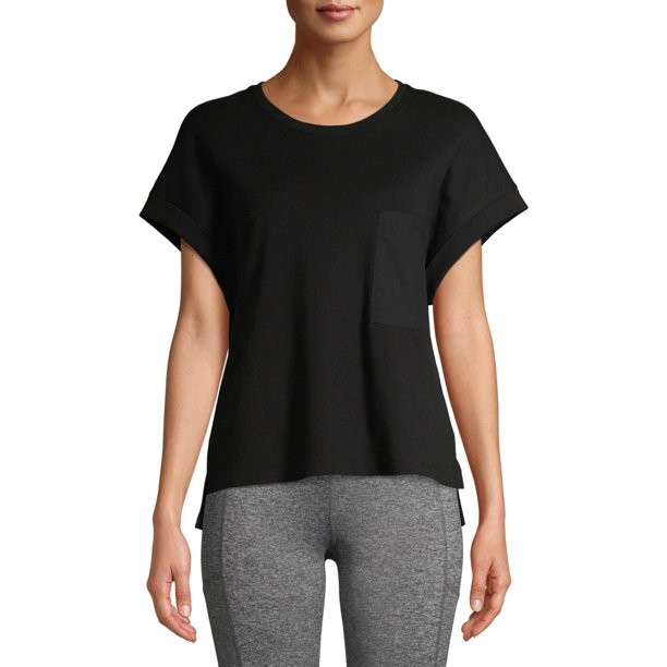 Avia Women's Athleisure Pocket Tee | Walmart (US)