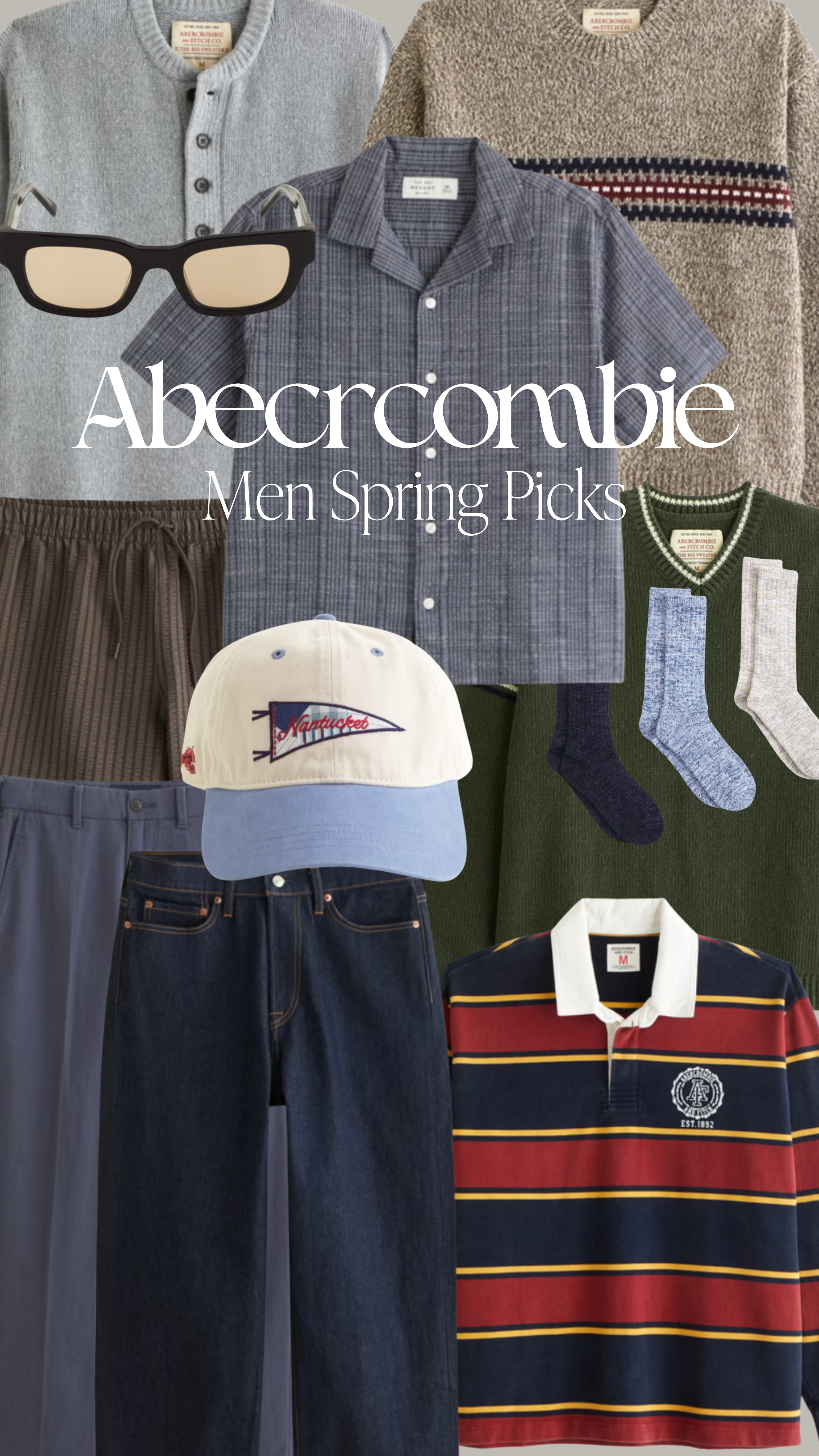 Abercrombie Men’s Spring Picks 

 #LTKdayinmylife #LTKgrwm #LTKootd