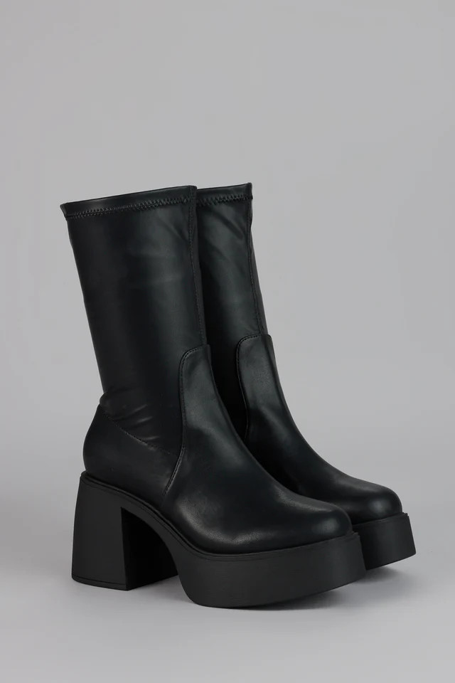 Statement Stomp Chunky Boots | Windsor Stores