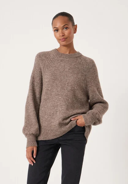 Lorna Relaxed Wool Blend Jumper | Hush UK