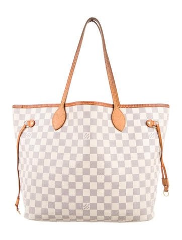 Louis Vuitton Damier Azur Neverfull MM | The Real Real, Inc.
