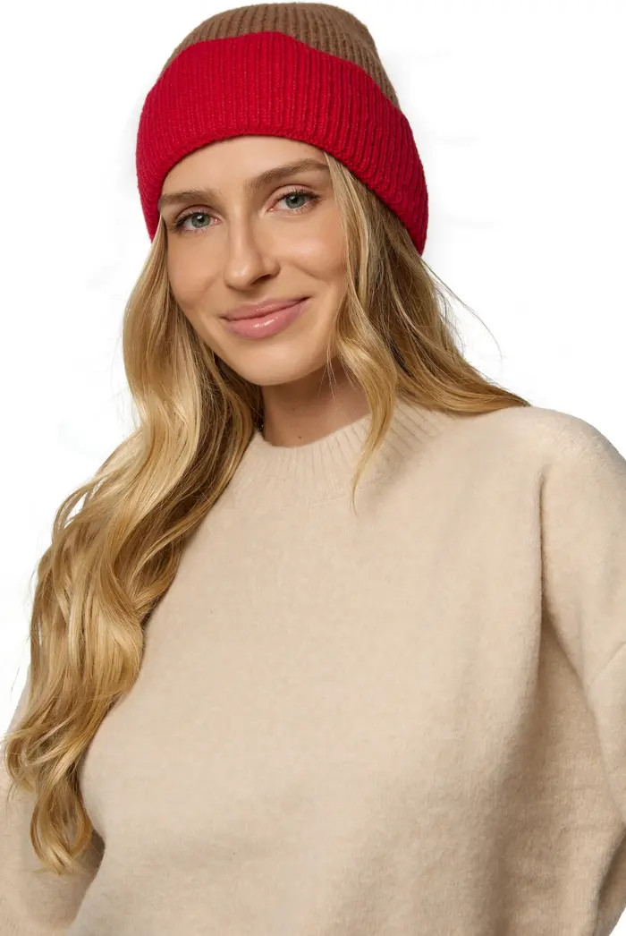 Scallop Trim Beanie | Nordstrom Rack