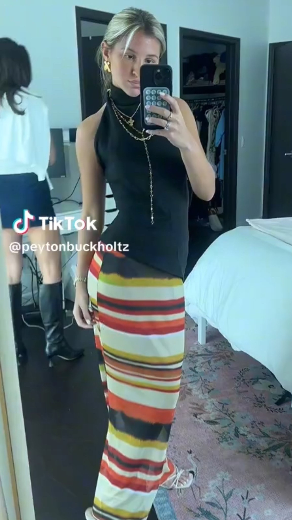 Striped set maxi skirt and bikini top 🌅 

#LTKFestival #LTKSeasonal #LTKStyleTip