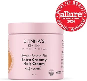 Donna's Recipe by Tabitha Brown Hair Cream Sweet Potato Pie Extra Creamy | Amazon (US)