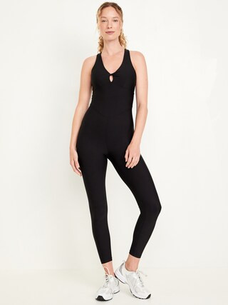 PowerSoft Sleeveless 7/8 Bodysuit | Old Navy (US)