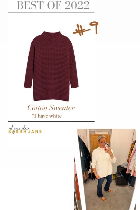 Easy cotton sweater. Love the subtle texture and 3/4 length sleeves. Plus, on sale! 



#LTKunder100 #LTKworkwear #LTKsalealert