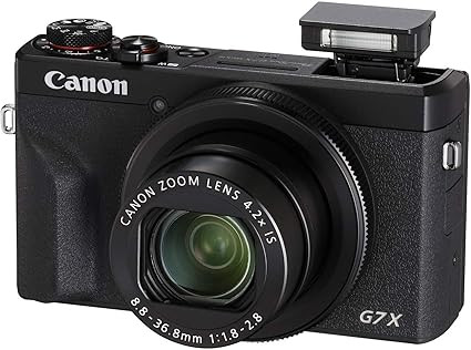 Canon PowerShot G7X Mark III Digital 4K Vlogging Camera, Vertical 4K Video Support with Wi-Fi, NF... | Amazon (US)