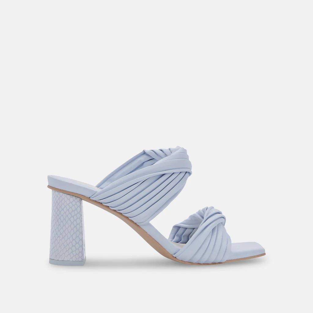 PILTON HEELS LIGHT BLUE STELLA | DolceVita.com