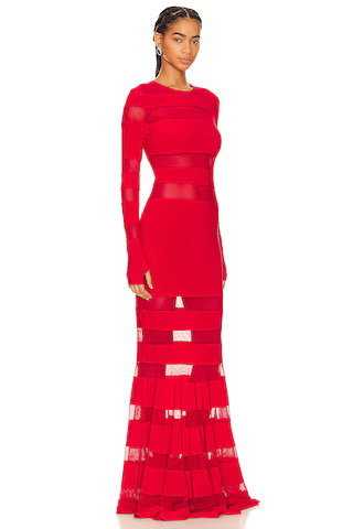 x REVOLVE Spliced Dress Fishtail Gown
                    
                    Norma Kamali | Revolve Clothing (Global)