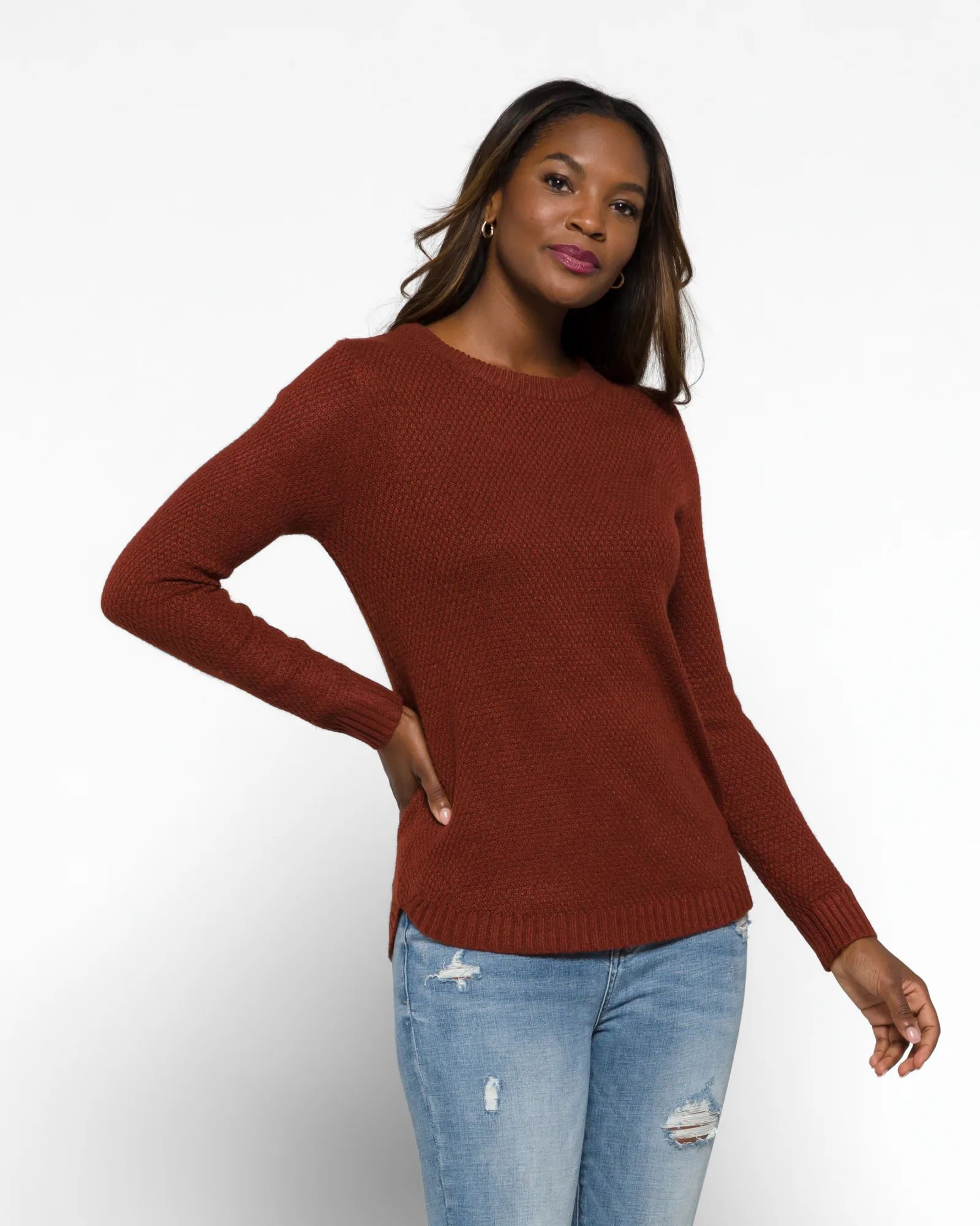 Nickole Textured Sweater | Stitch Fix