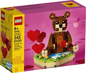 LEGO Valentine’s Brown Bear 40462 Building Kit (245 Pieces) | Amazon (US)