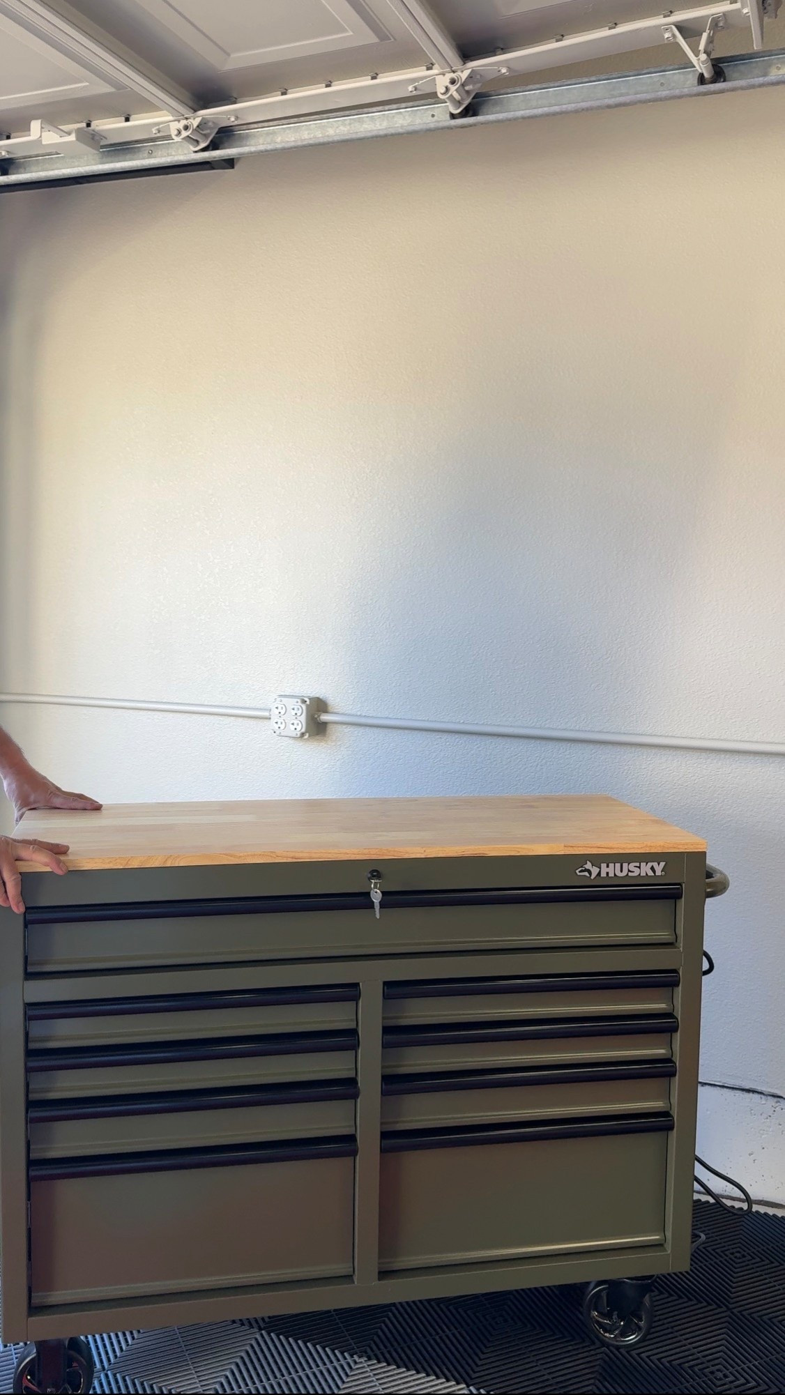 Cutest garage storage!! 