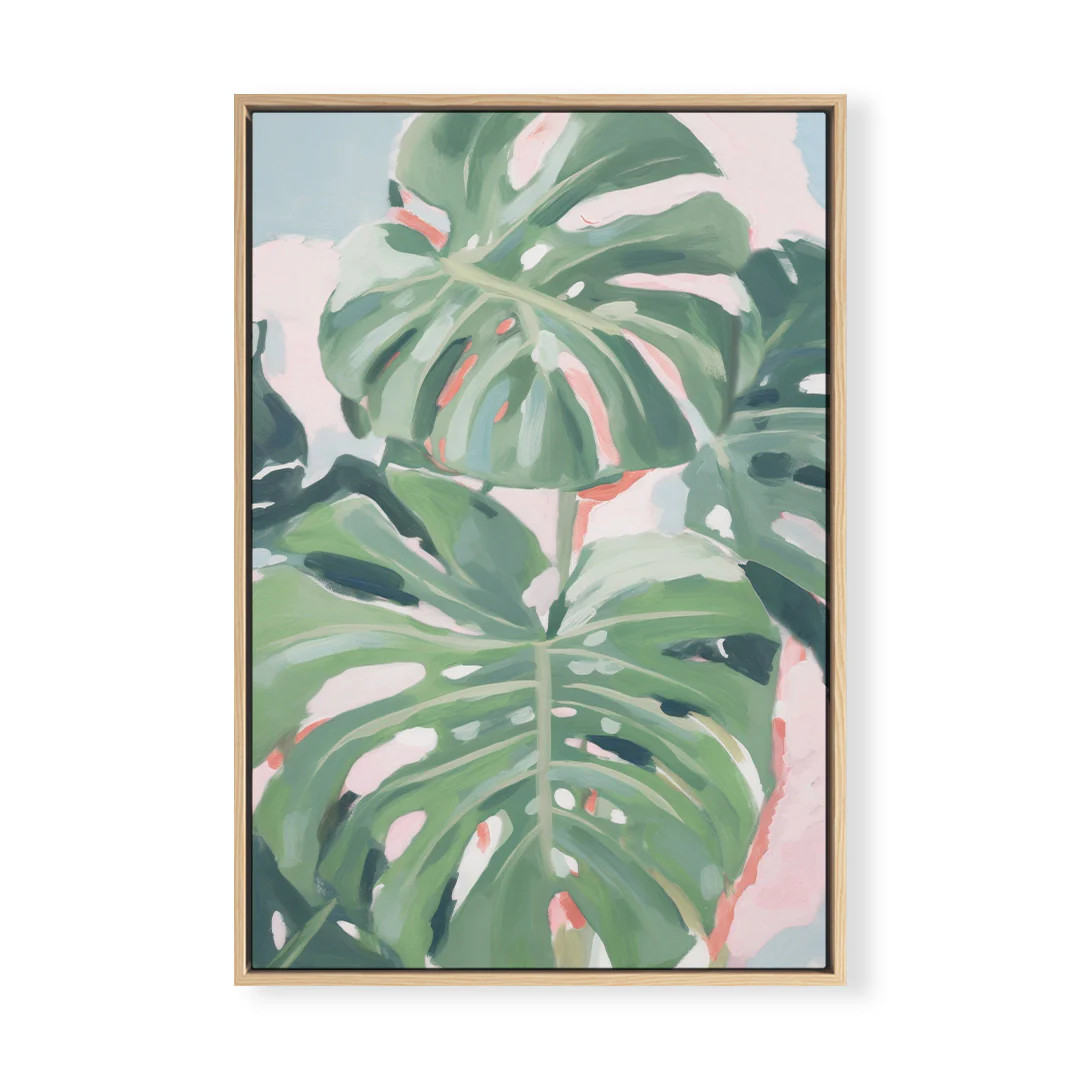 Tropical Palms No.2 | High-End Abstract Wall Art | Urban Garden Prints