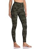 Colorfulkoala Women's High Waisted Pattern Leggings Full-Length Yoga Pants (XS, Army Green Splinter  | Amazon (US)