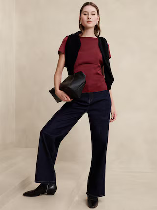 Satin Blouse | Banana Republic Factory