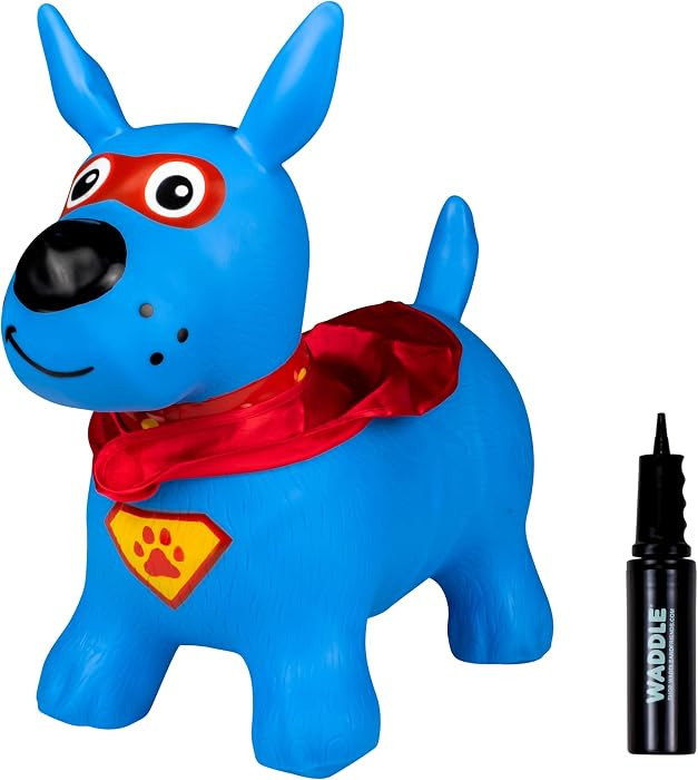Waddle Bouncy Animal Hopper - Inflatable Hopping Animals, Indoors and Outdoors Fun, Pump Included... | Amazon (US)