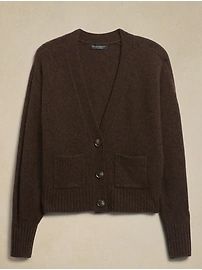 Lilla Brushed Cashmere Cardigan | Banana Republic (US)