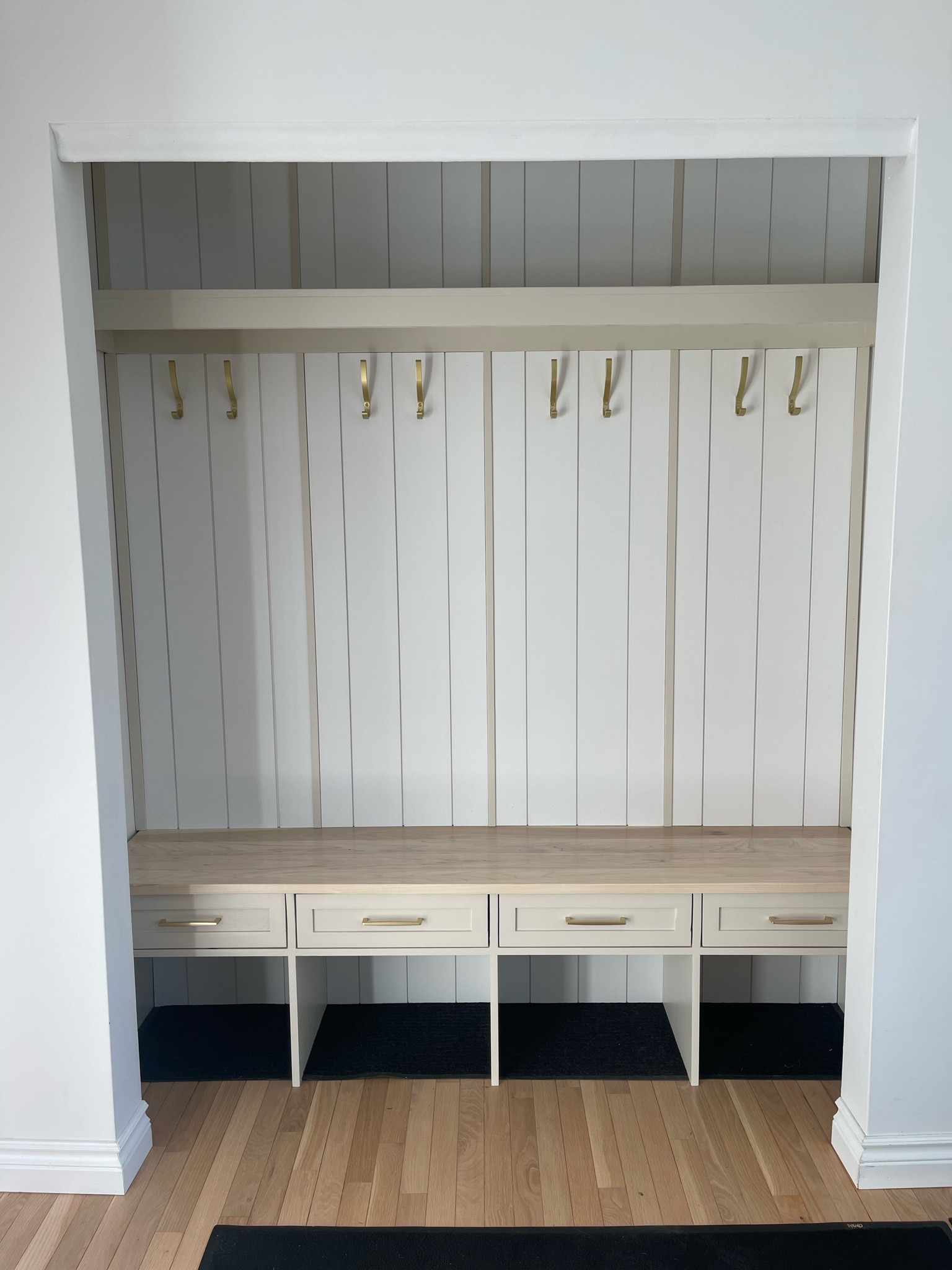 Neutral & Gold Mudroom / Entryway Closet Makeover Links! 

#LTKfamily #LTKhome #LTKkids