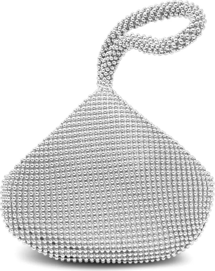 Staci Beaded Mesh Wristlet | Nordstrom Rack