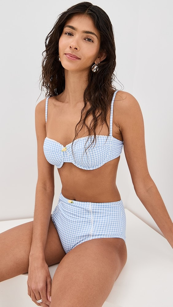 STAUD Jo Balconette Bikini Top | Shopbop | Shopbop