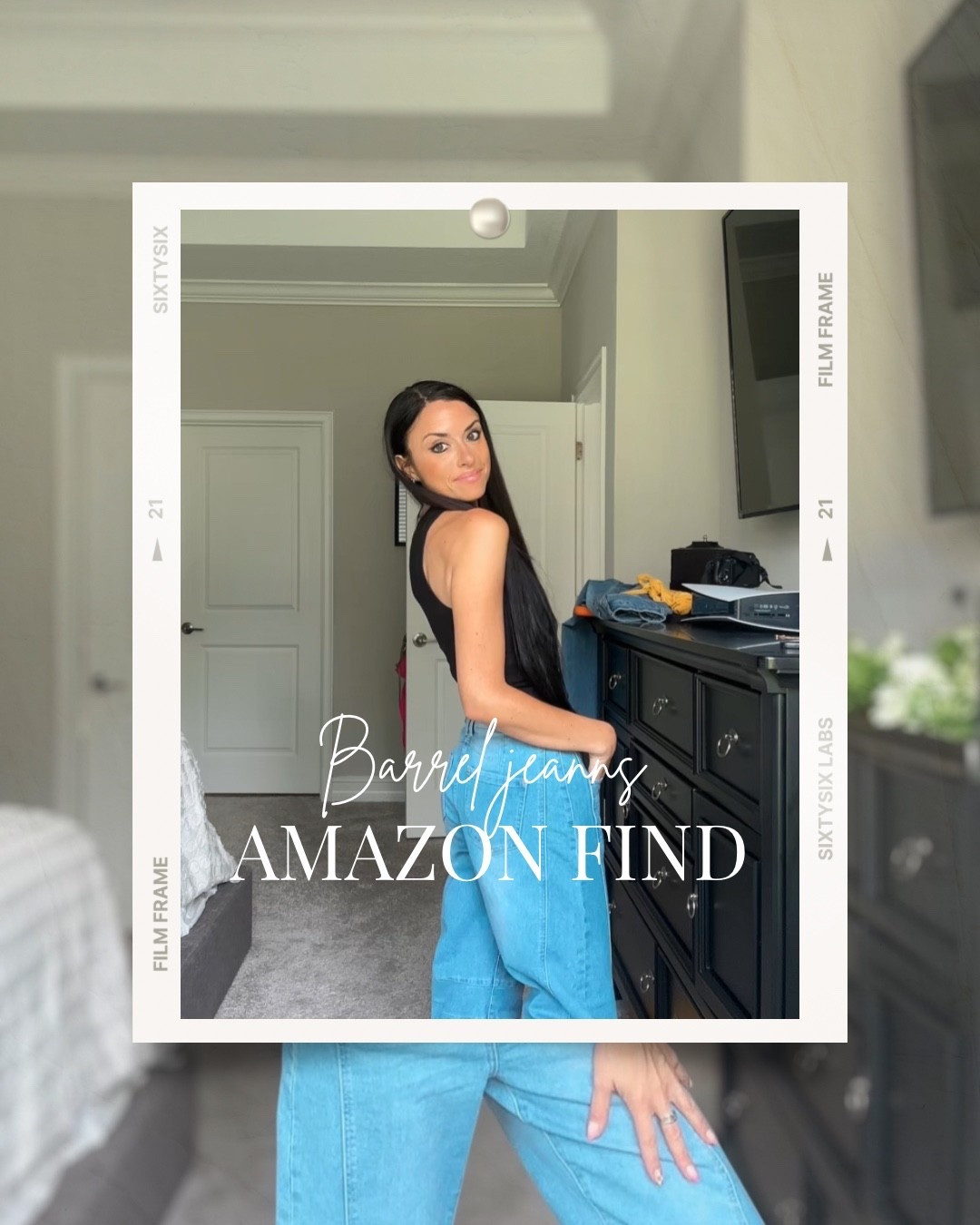 The perfect barrel jeans from Amazon !! Wearing a small / 2 

Amazon prime day, jeans, denim, summer outfit ideas, summer jeans, Christinegerace, Amazon deals 

#LTKFindsUnder50 #LTKStyleTip #LTKSaleAlert