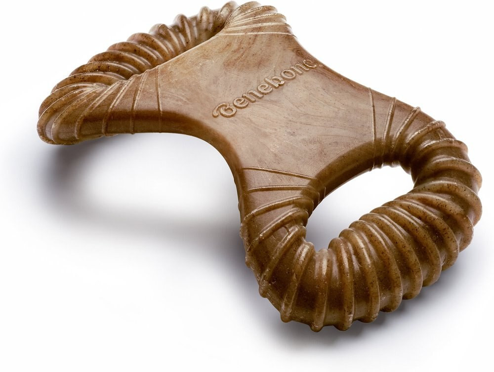 Benebone Bacon Flavor Dental Tough Dog Chew Toy, Small | Chewy.com