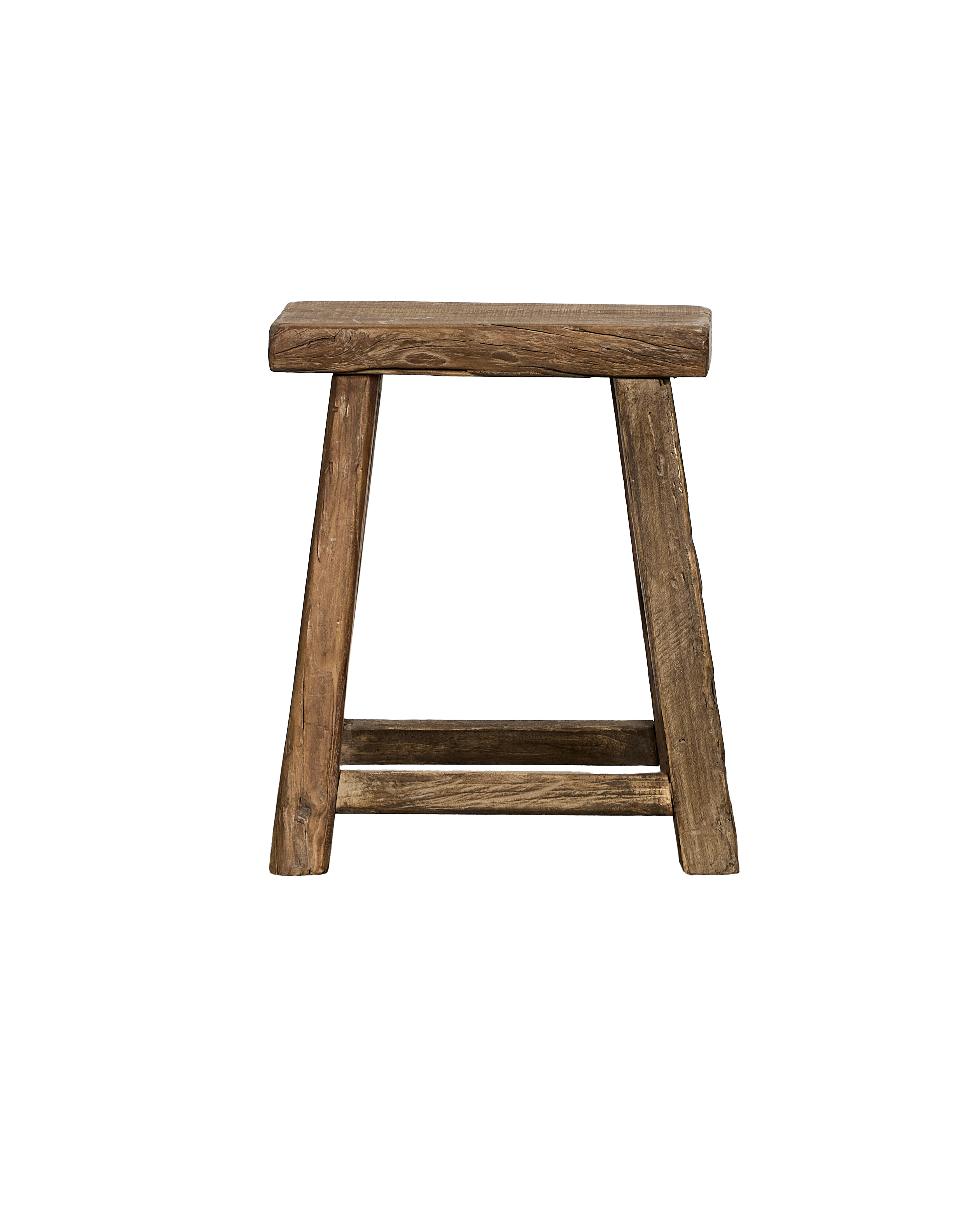 Elm Wood Stool | Stools | Designed by OLIVE ATELIERS | Olive Ateliers