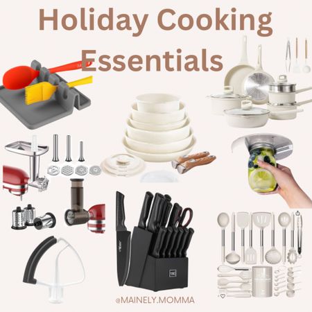 Holiday cooking essentials! Kitchen essentials for your Christmas and holiday cooking and baking needs!

#LTKSeasonal #LTKHoliday #LTKhome