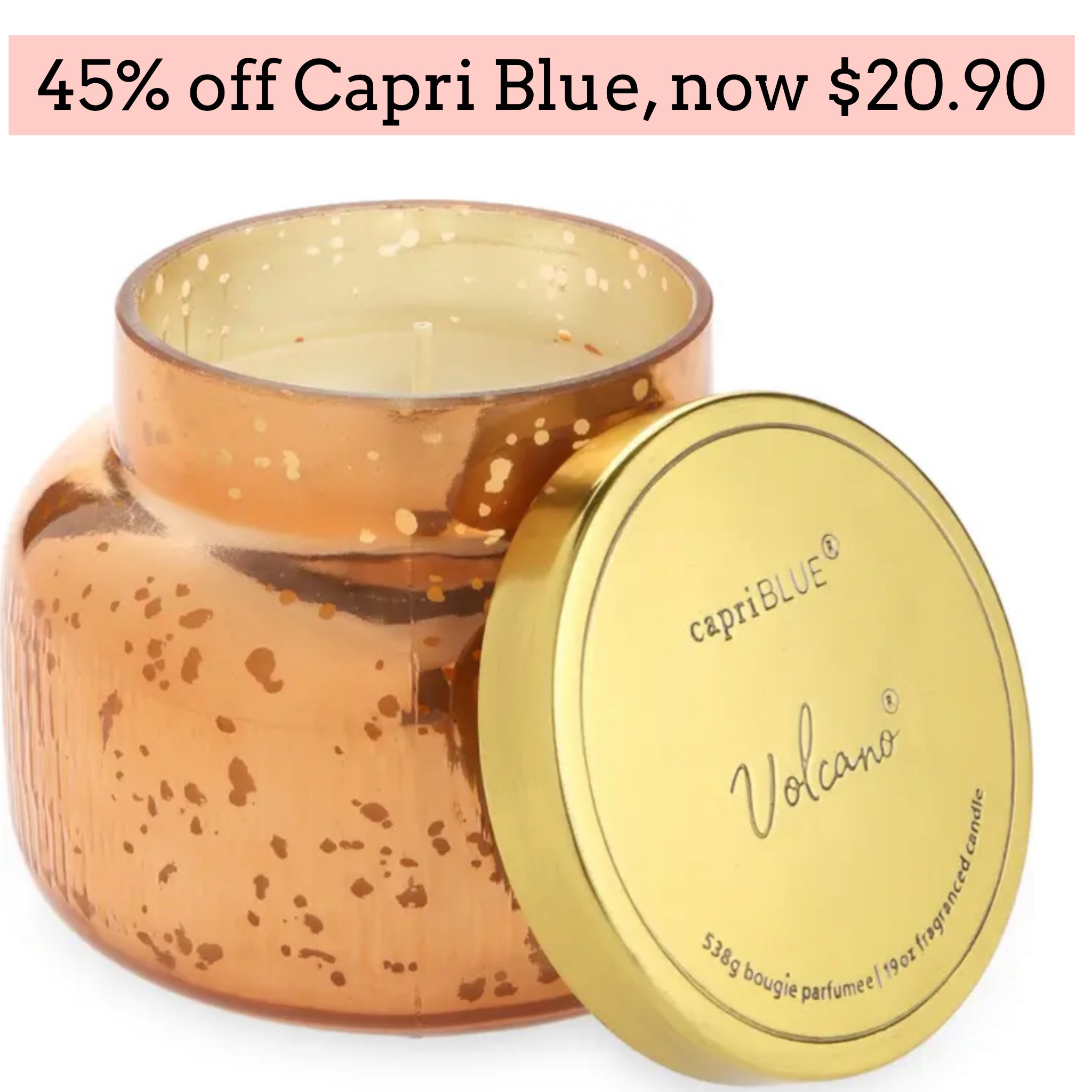 Capri blue candle 

#LTKhome #LTKunder50 #LTKsalealert