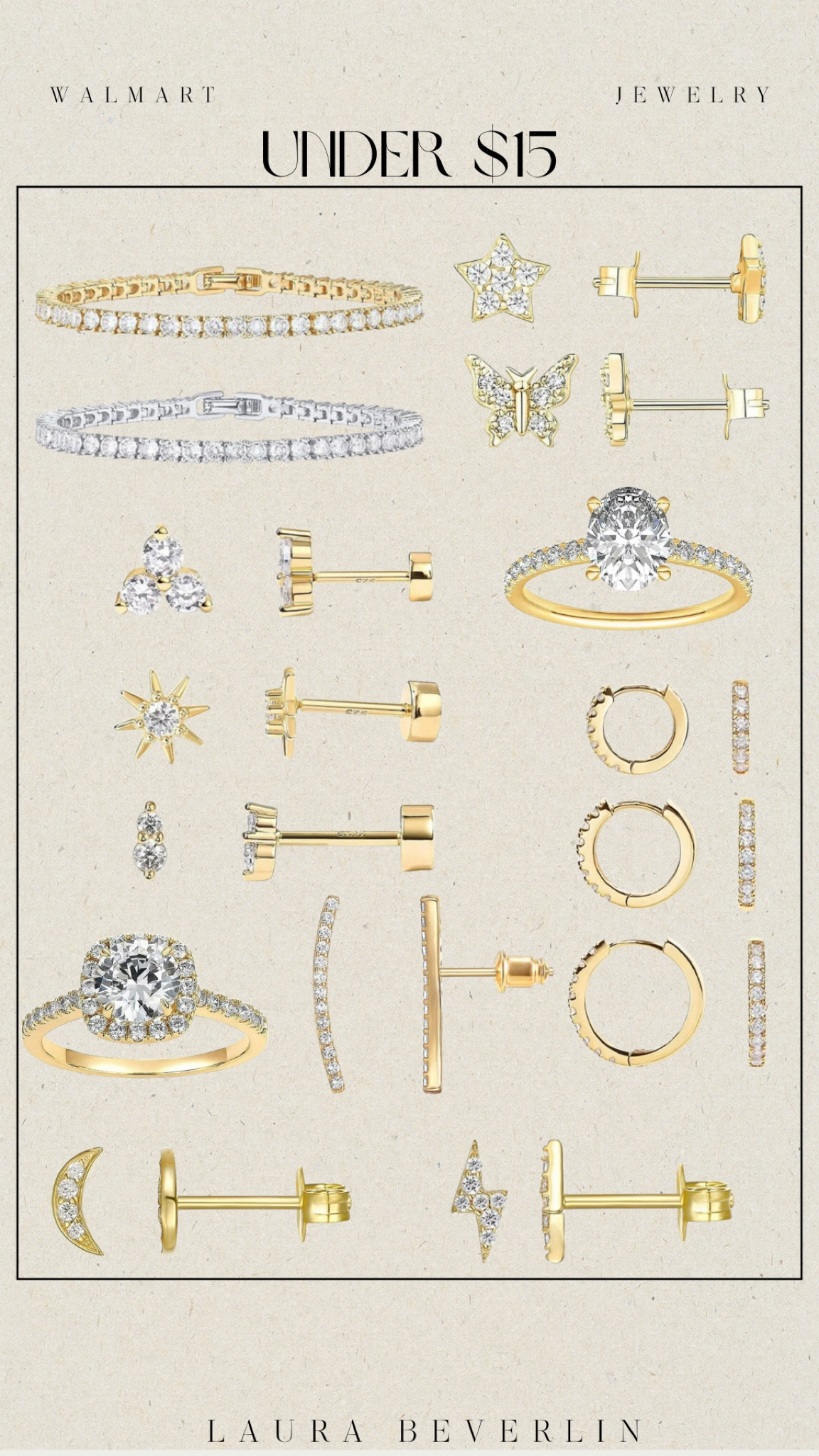 Shop these Walmart Jewelry Finds that are Under $15! 

@walmartfashion #walmartpartner #walmartfashion 

#LTKSaleAlert #LTKFindsUnder50 #LTKStyleTip