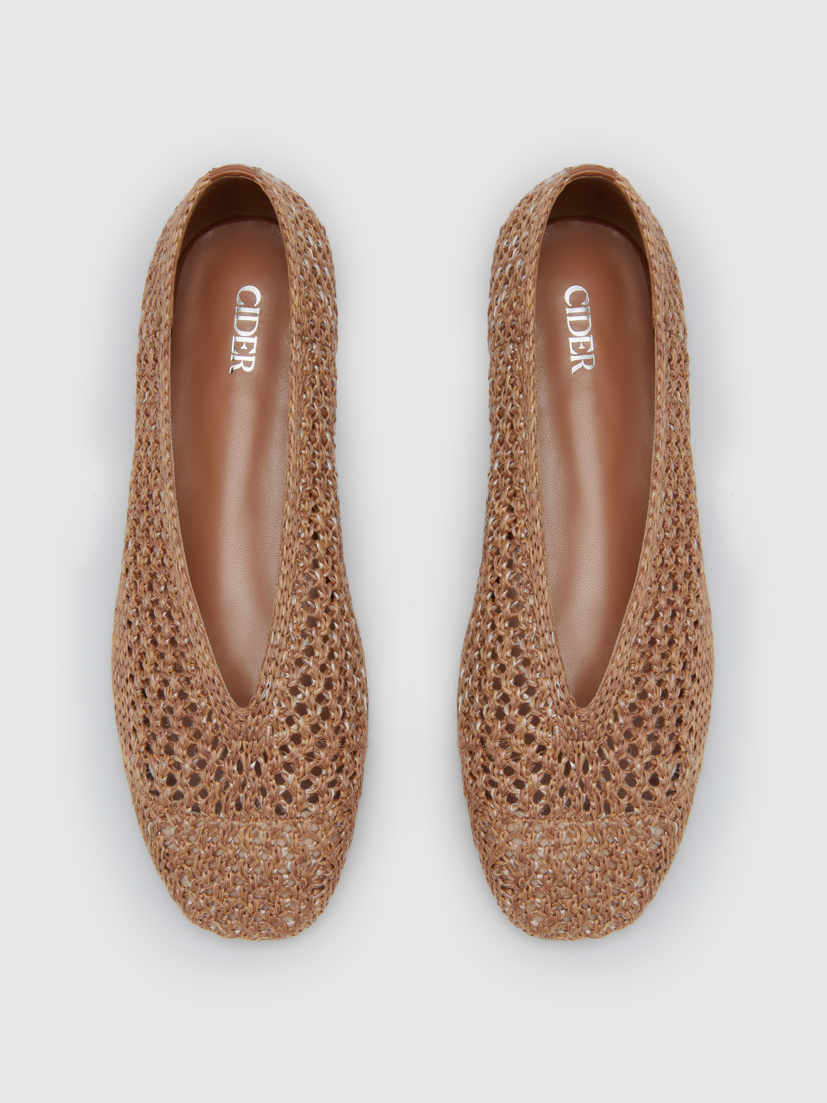 BRAIDED FLATS For Daily Casual Vacation | Cider