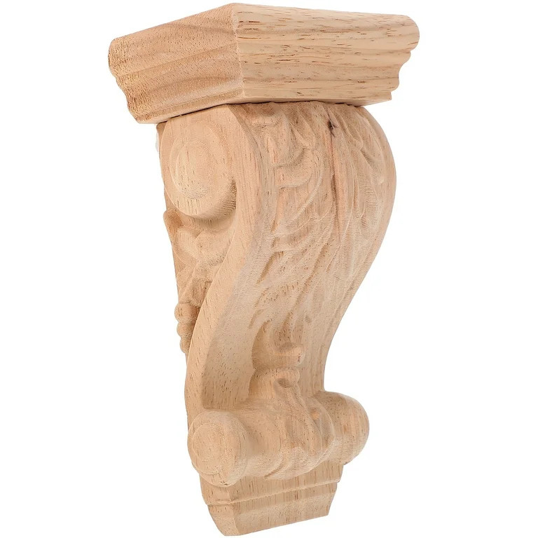 Carved Wood Capitals and Corbels European Wooden Corbel Home Decor Carving Corbel Carved Corbel | Walmart (US)
