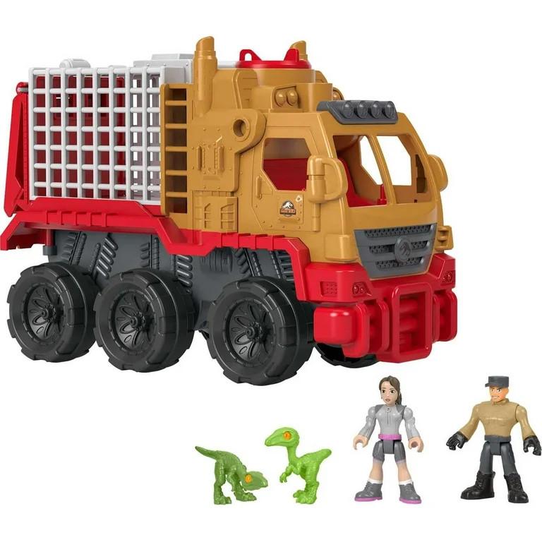 Fisher-Price Imaginext Jurassic World Camp Cretaceous Dinosaur Hauler & Yaz | Walmart (US)