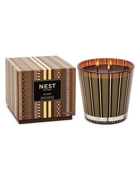 Hearth 3-Wick Candle | Saks Fifth Avenue