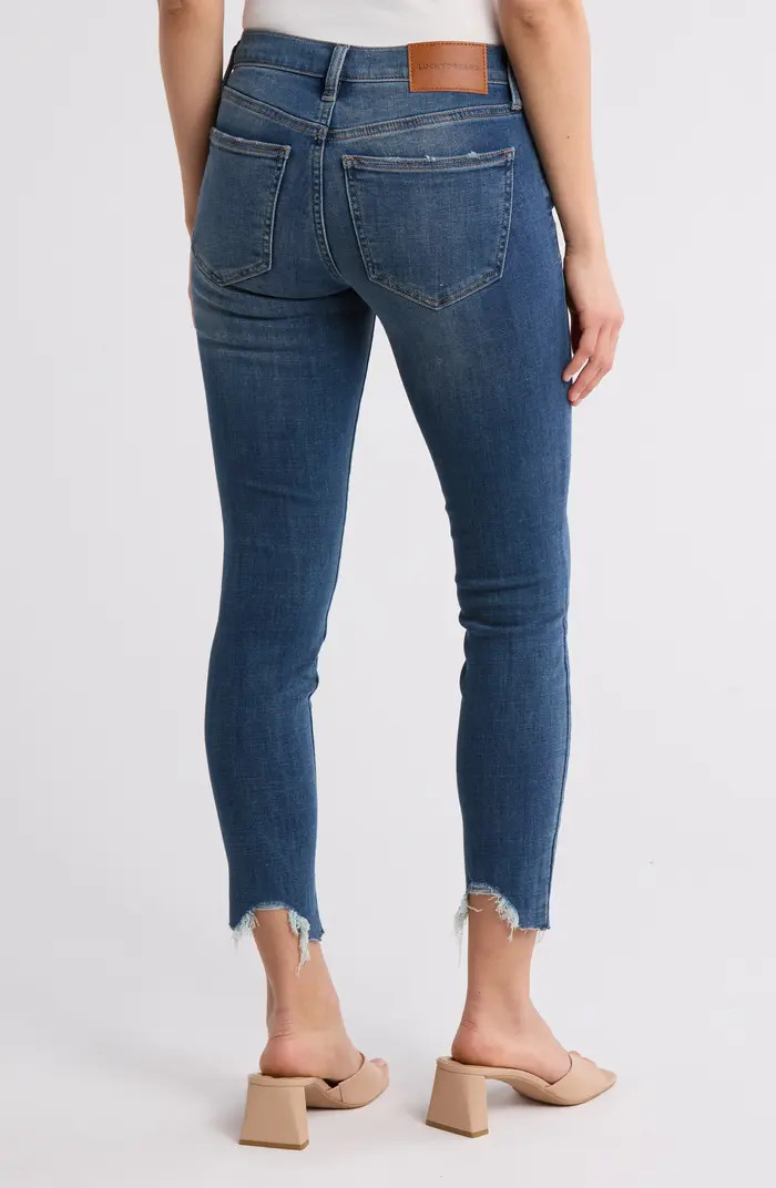 Ava Raw Hem Skinny Jeans | Nordstrom Rack