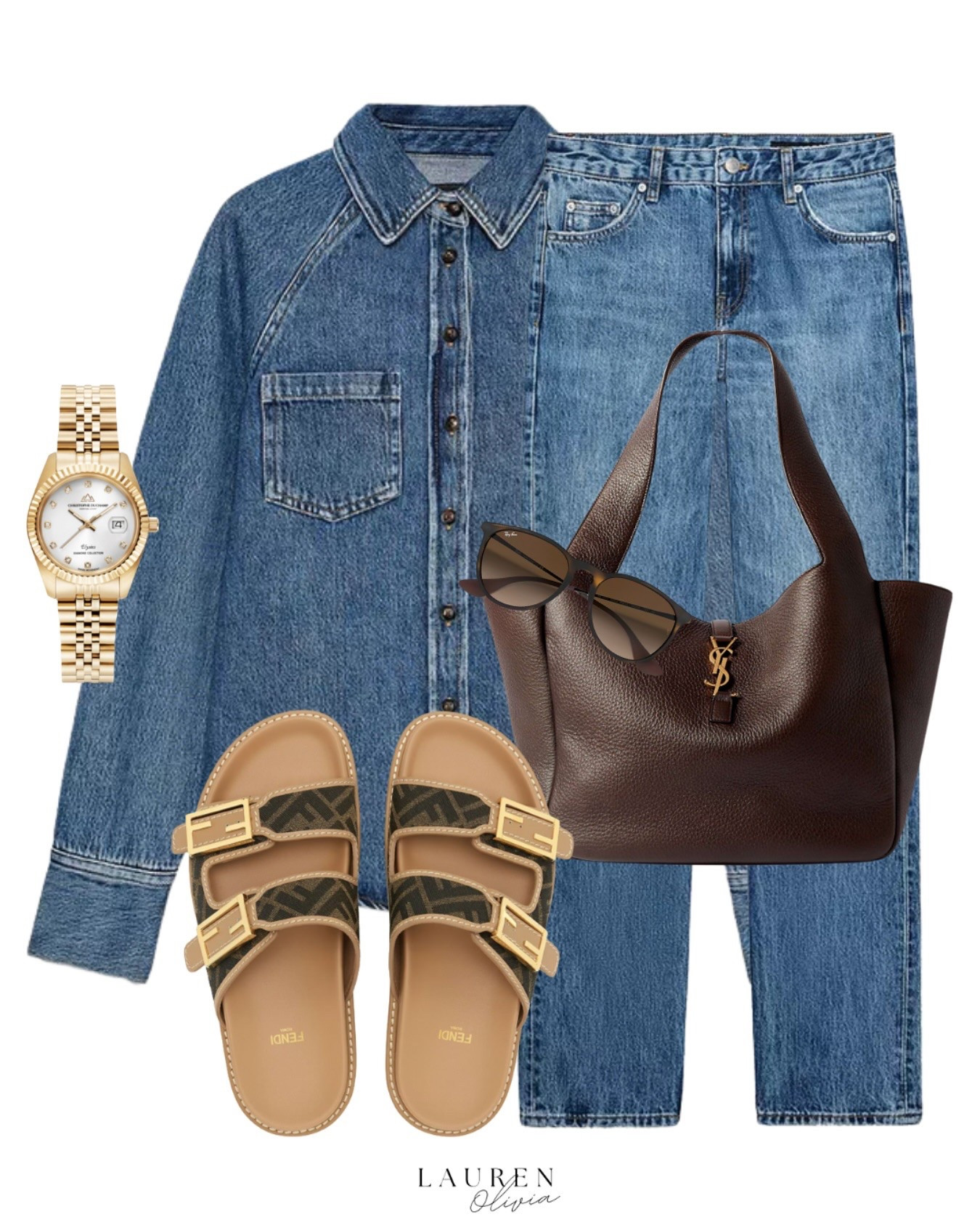 Double denim 💙

I’ve always loved double denim, what about you?

Tags: double denim, fendi sandals, Ysl handbag, gold watches, denim shoes, mom jeans, easy outfit inspo, ray ban 
#springtrends #springfashion #springstyle #easyoutfit #virtualstylist #doubledenim #zarawoman #zara #fendi

#LTKspring #LTKuk #LTKFashionMonth