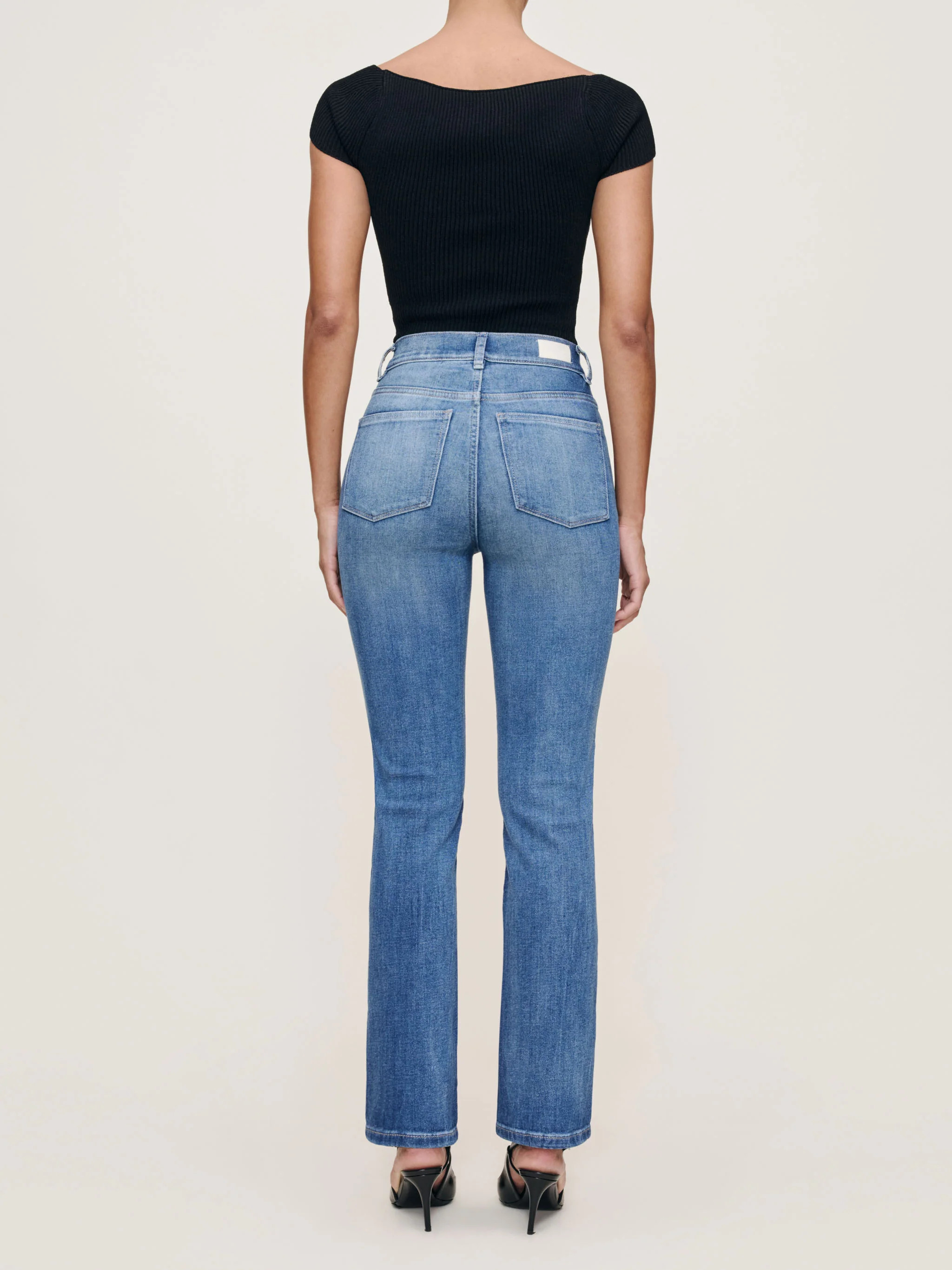 Halle Straight High Rise Instasculpt™ 29" Jeans | Palm Springs Clean | DL 1961 Women