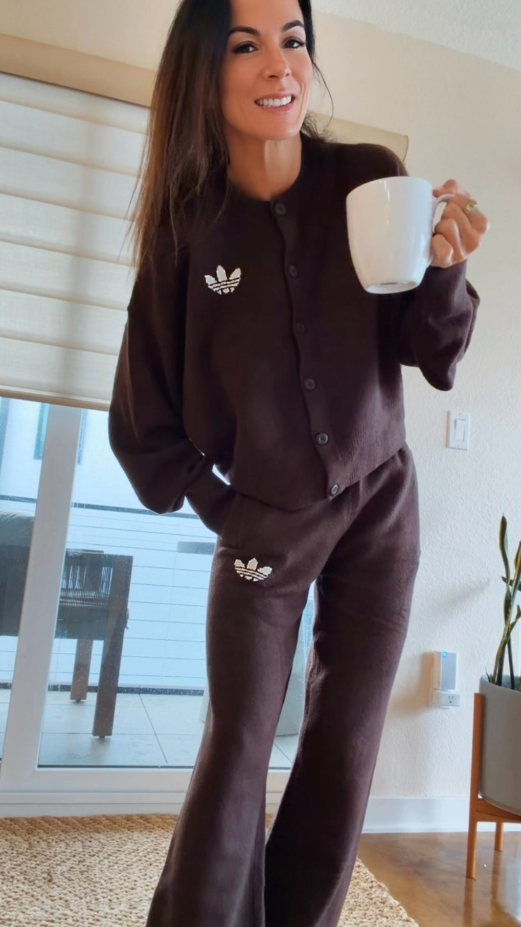 Cozy morning uniform unlocked 🤎☕️

Who knew adidas made sweater sets that feel this soft and luxe?! It’s giving cashmere, but make it sporty—and I’ll be living in it until further notice. Consider all other outfits officially canceled. 😂

Wearing XS

#adidasstyle #cozyoutfit #sweaterset #athleisurestyle #everydaystyle

#LTKdayinmylife #LTKgrwm #LTKootd