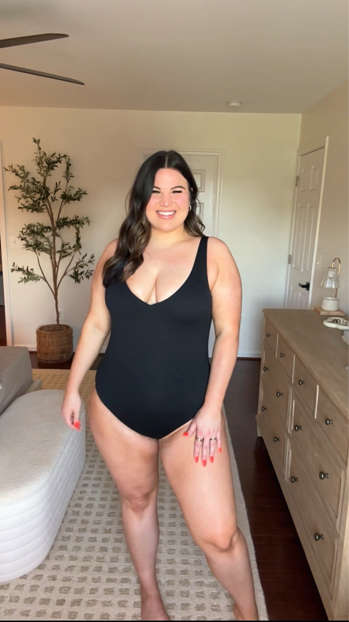 New swimwear from Spanx! Use code KELLYELIZXSPANX to save! 

One piece : size 1X (sized up to accommodate my long torso but the straps are still not quite long enough) 

Swimwear, shaping swimwear, swimwear with shapewear, shapewear swim, spanx swim, spanx 



#LTKMidsize #LTKSeasonal #LTKSwim