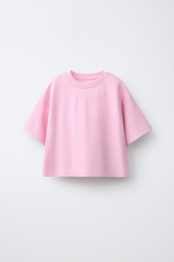 HEAVY JERSEY PLAIN T-SHIRT | Zara Canada